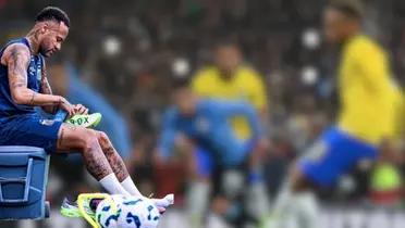 ¿Simuló la lesión? Neymar no jugará el Argentina vs. Brasil por lesión, pero ahora apareció en la Kings League
