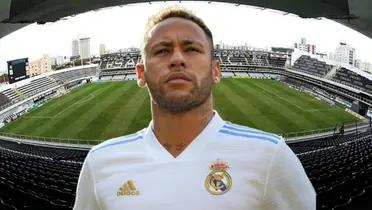 ¿Posó con la del Real Madrid? La polémica foto de Neymar portando la playera de un club europeo en el que nunca jugó