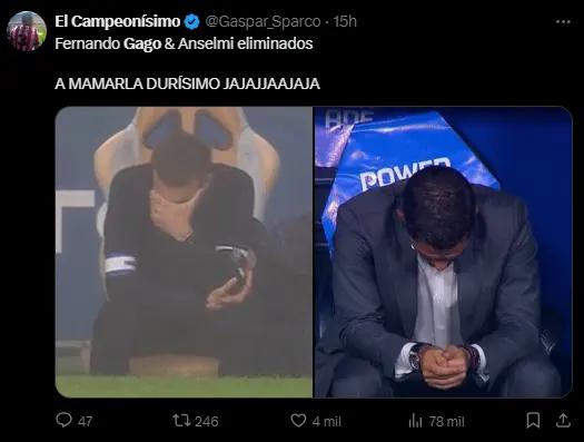 Los memes inundaron las redes por la eliminación de Boca Juniors de la Copa Libertadores, hasta la Conmebol se burló