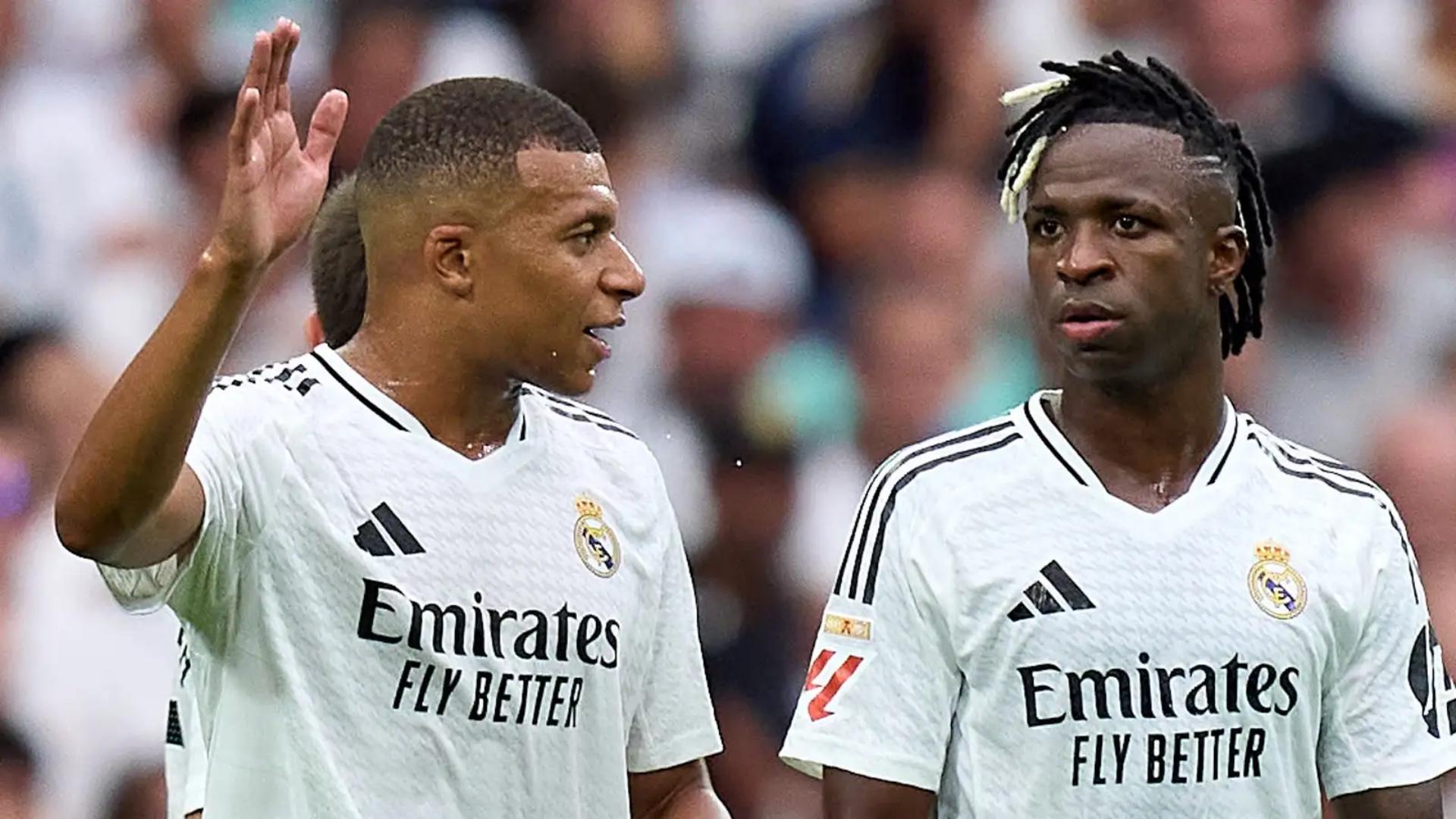 El pleno derby de Madrid, la problemática que habría entre Mbappé y Vinicius Jr