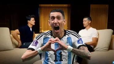 Lo que dijo Ángel Di Maria, sobre las palabras de Cristiano Ronaldo refiriéndose como el mejor