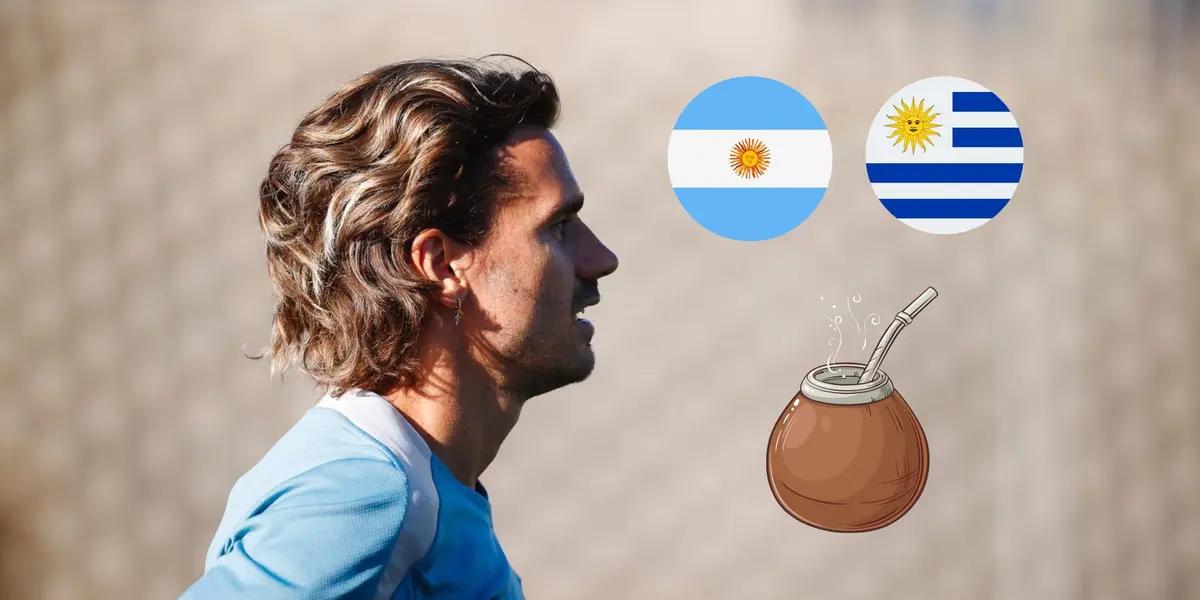 Antoine Griezmann reaviva la polémica: El Mate: ¿argentino o uruguayo?
