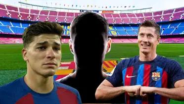 Si Atlético de Madrid no le vende a Julián Álvarez, Barcelona ya tiene listo el reemplazo de Lewandowski