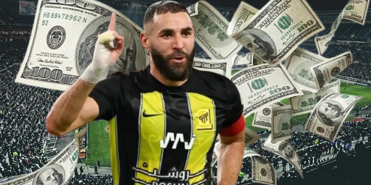 Los millones que Benzema factura en Arabia, por eso no se la pensó en irse del Real Madrid