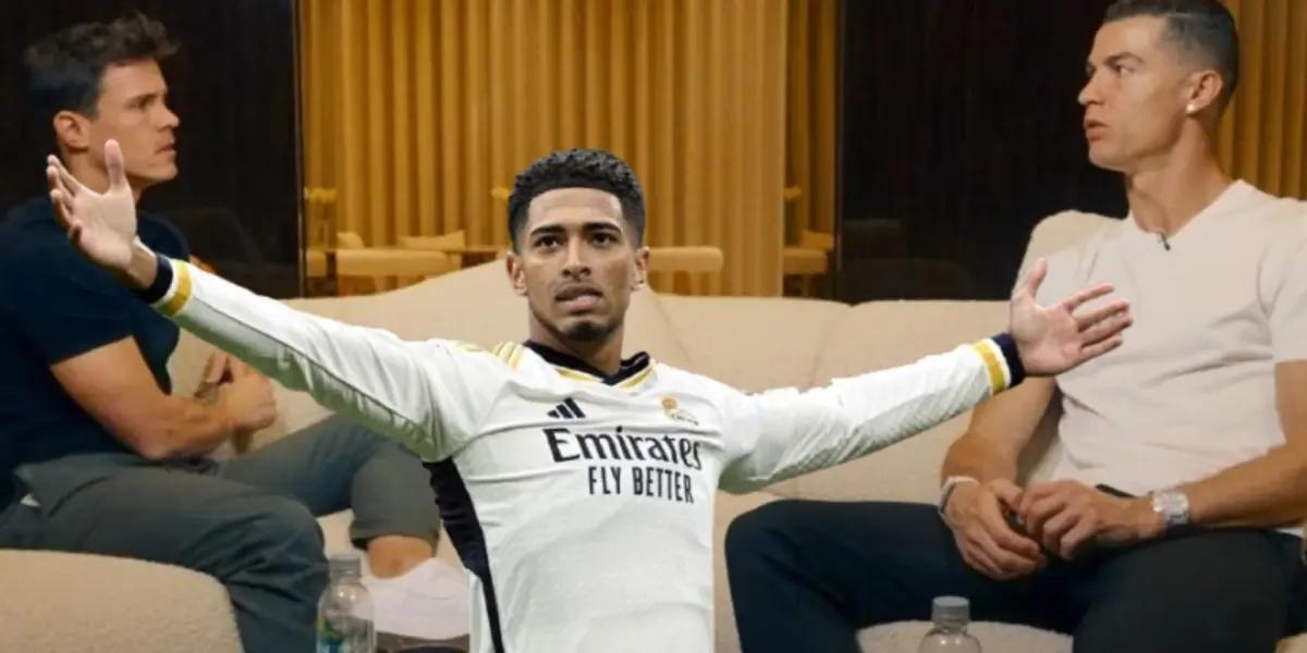 El jugador al que Cristiano Ronaldo le recuerda Bellingham, soltó la polémica, los comparó