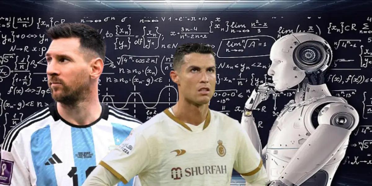La IA resuelve la duda de las polémicas declaraciones de Cristiano Ronaldo, ¿Quién es más completo, Él o Messi?