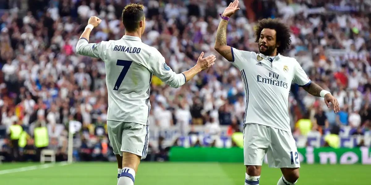Lo que dijo Cristiano Ronaldo, tras ver el retiro de las canchas de Marcelo