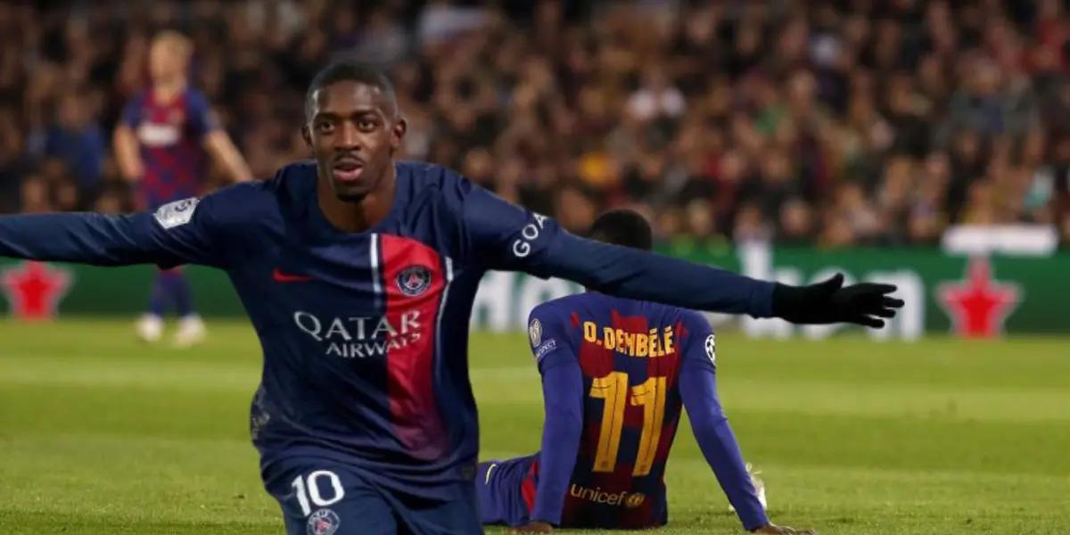 Robó en FC Barcelona, en PSG está teniendo mejores números que Neymar, así va Dembélé