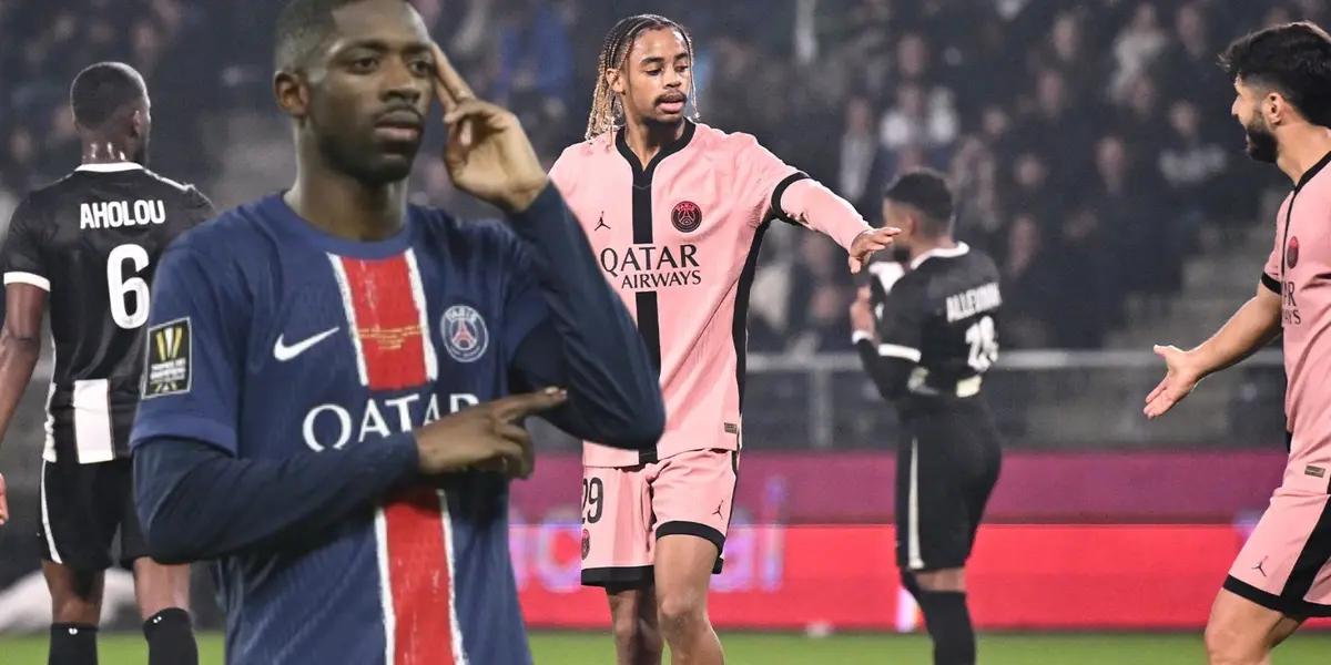 Problemas en el paraíso, Dembélé no estaría contento con su situación en Francia