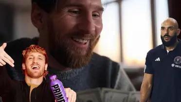 Los millones que ganaría Messi si pone a pelear a su guardaespaldas contra Logan Paul