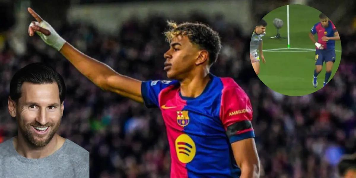 El golazo de Lamine Yamal al Benfica que aumenta las comparaciones con Messi