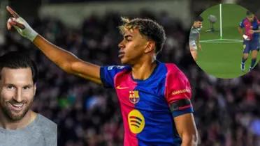 El golazo de Lamine Yamal al Benfica que aumenta las comparaciones con Messi