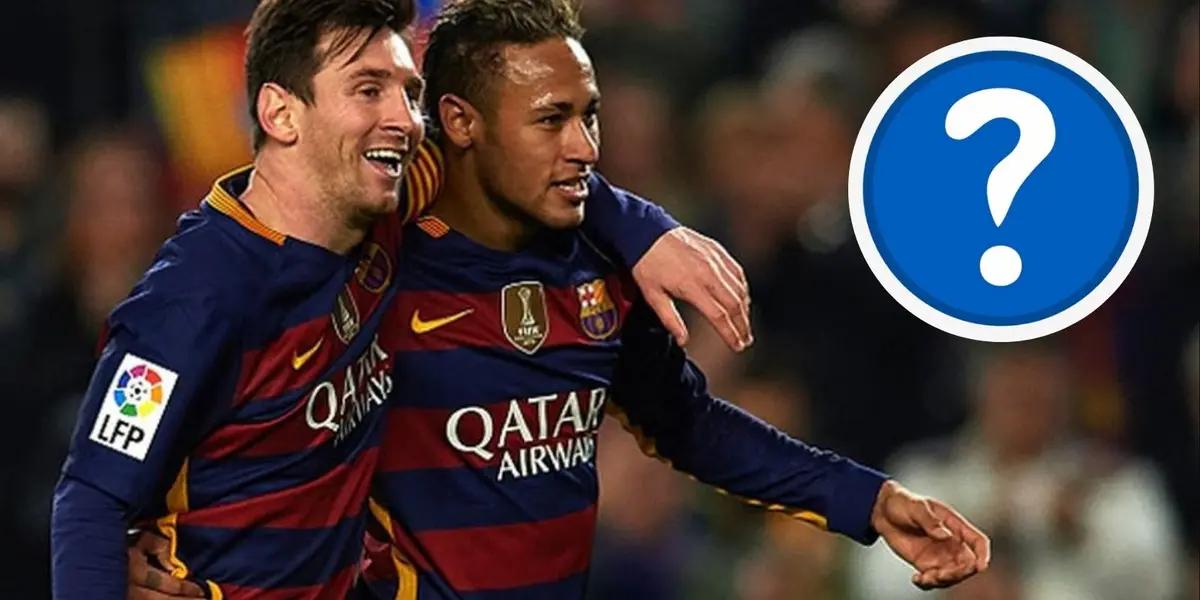 Brilló con Messi, pero Neymar se quedó con ganas de jugar con esta estrella