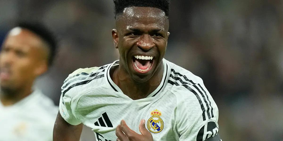 Dicen que es un provocador, pero la imagen de Vinicius que acaba con esa idea