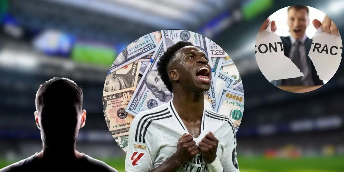 Por eso no quiere renovar, Vinicius gana menos que un suplente en el Real Madrid