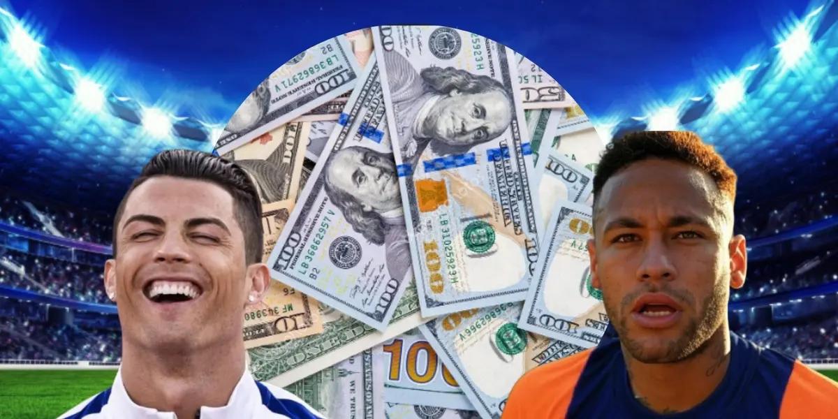 Los miles de euros que Neymar le hizo ganar a Cristiano Ronaldo sin darse cuenta