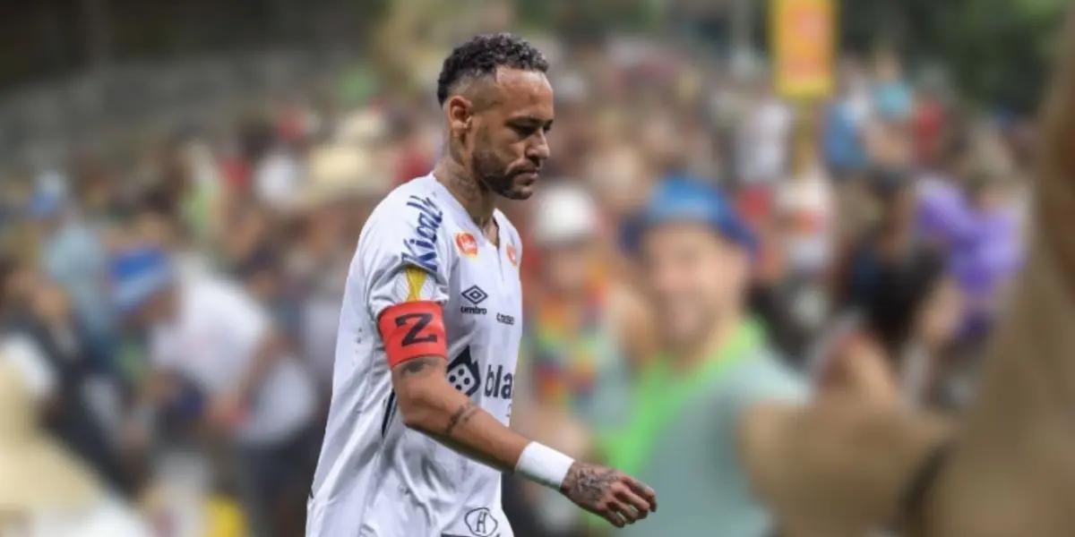 Nueva polémica de Neymar en Brasil por una sospechosa lesión