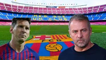 En Barcelona sueñan con el regreso de Messi, pero el fichaje que planea Hansi Flick
