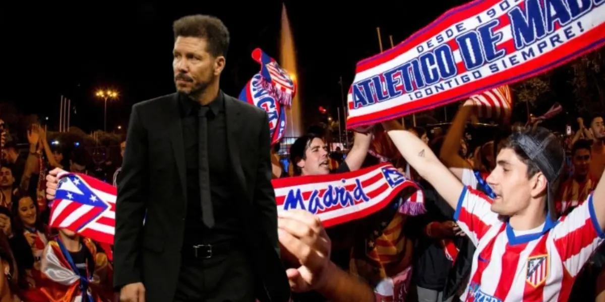¿Se cayó su ídolo? La declaración de Simeone que decepcionó a la afición del Atlético de Madrid