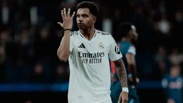 Bombazo: El Paris Saint Germain quiere llevarse a Rodrygo del Real Madrid
