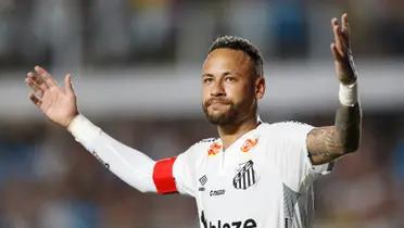 Recién lleva un gol y Neymar ya tiene su primera polémica fuerte en el Santos FC