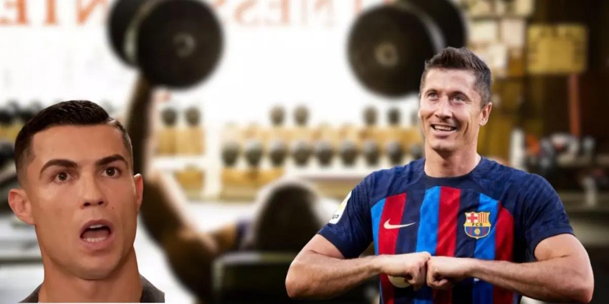 Ni Cristiano Ronaldo, el increíble entrenamiento de Lewandowski en Barcelona (VIDEO)