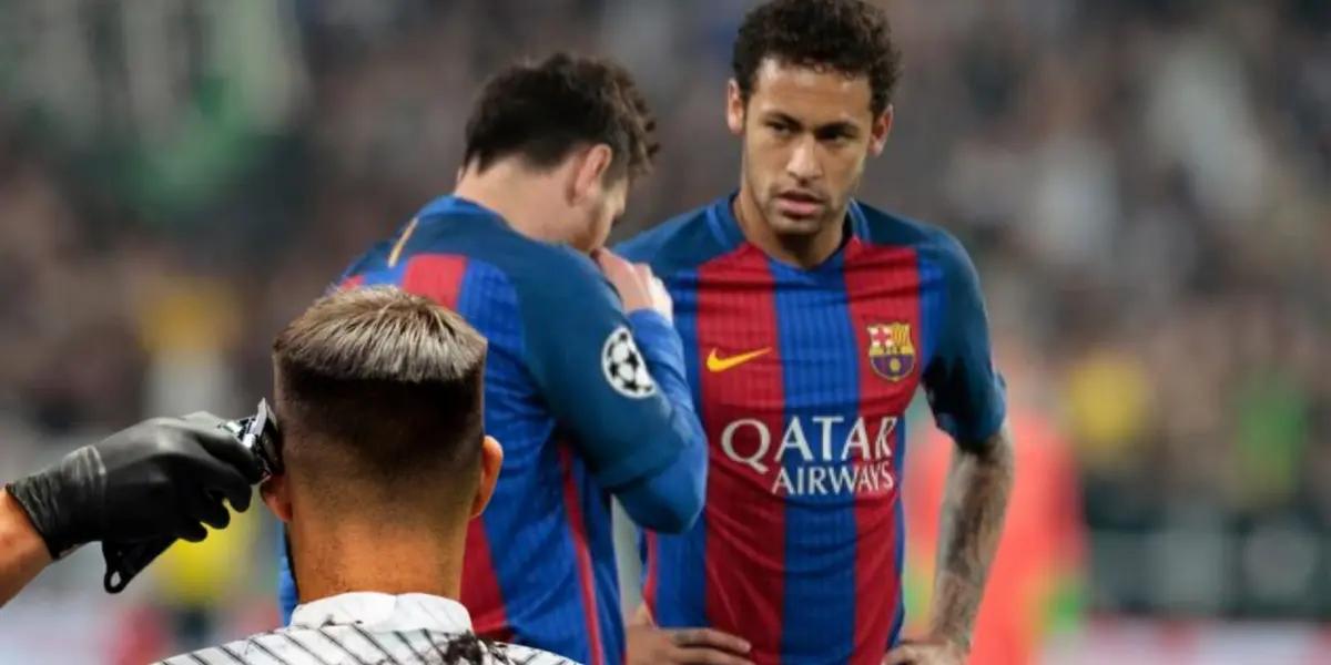 Le metió gol al Barcelona de Messi y Neymar en Champions League, ahora gana miles cortando el cabello