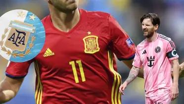 El español que reemplazará a Lionel Messi en la Selección Argentina