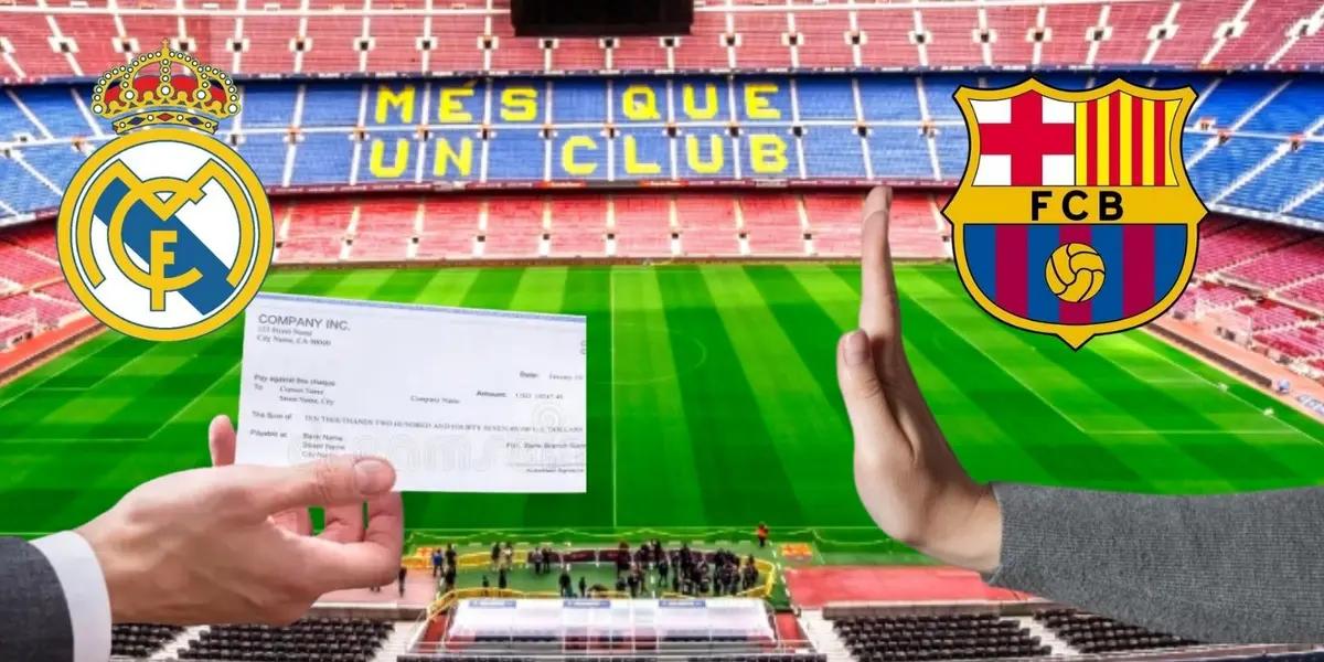 Real Madrid le ofreció "cheque en blanco", pero esta estrella terminó fichando con el Barcelona