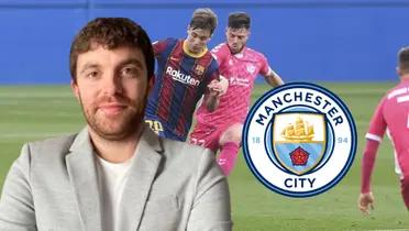 Xavi lo borró del Barcelona, Fabrizio Romano lo confirmó para el Manchester City