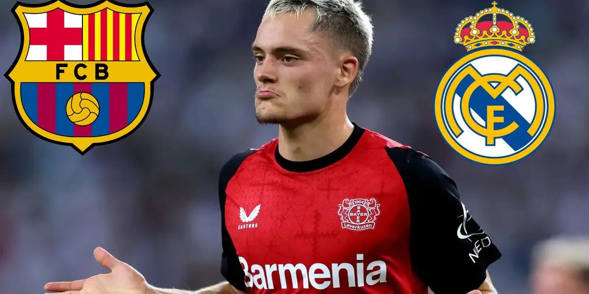 Ya escogió Florian Wirtz entre el Real Madrid y Barcelona, vale 100 millones