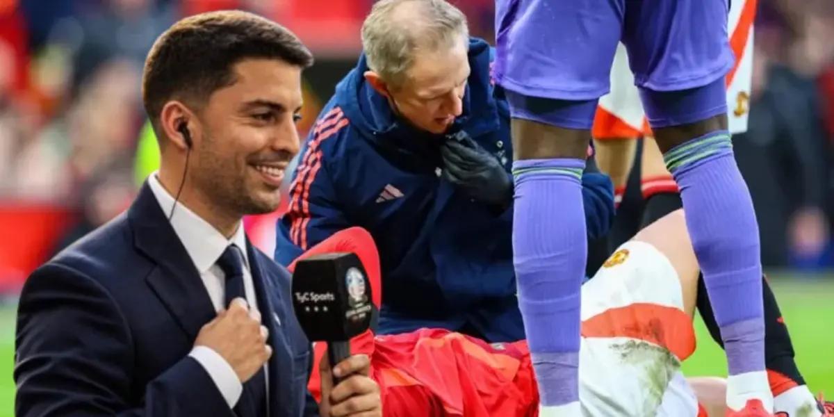 (VIDEO) Gastón Edul desde Argentina, confirma la terrible noticia de Lisandro Martínez