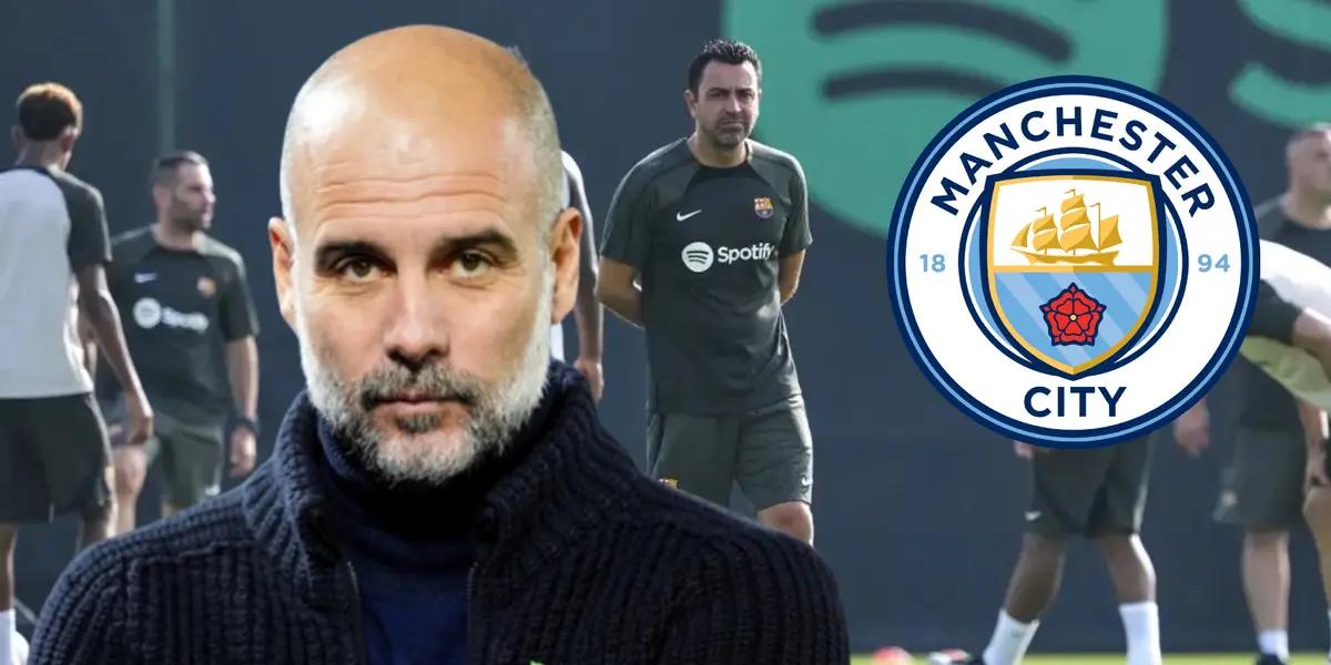 Pep Guardiola tendría ya el remplazo del Balón de Oro Rodri, Xavi lo corrió del Barcelona