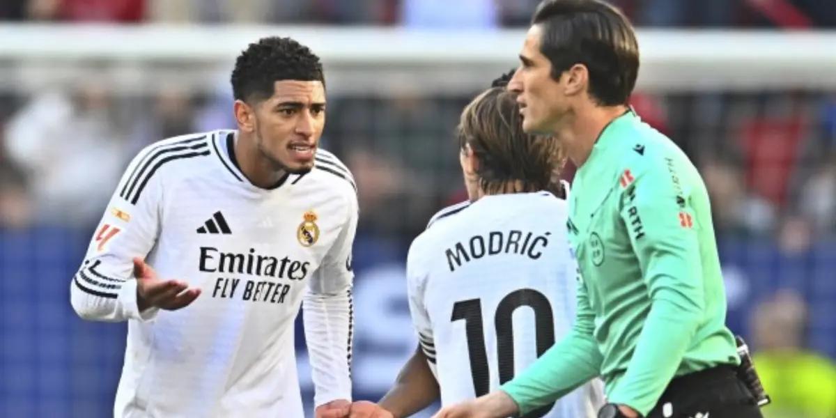 (VIDEO) Lo que dijo Bellingham de la voz de Ancelotti, por eso fue expulsado con el Real Madrid