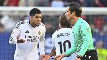 (VIDEO) Lo que dijo Bellingham de la voz de Ancelotti, por eso fue expulsado con el Real Madrid