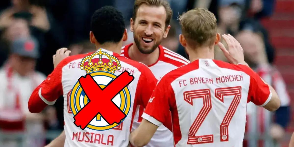 Otro que rechaza al Real Madrid, iba a llegar por 50 millones, ya le juró lealtad al Bayern Munich