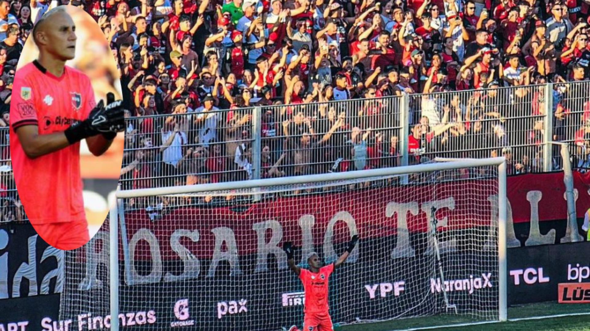 (FOTO) Para enmarcar, la enorme postal del debut de Keylor Navas, en su debut en la Liga Argentin