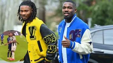 Los Thuram se pechearon en plena cancha y los otros hermanos que han coincidido en un partido