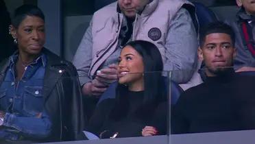 La hermosa novia de Belingham que se robó las miradas en el Bernabéu