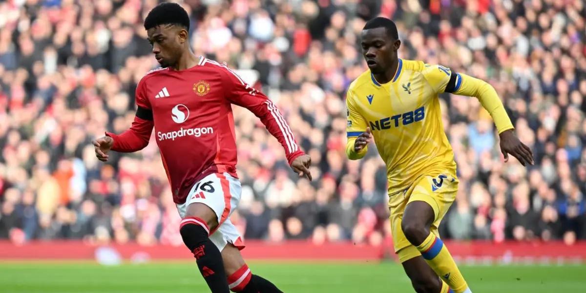 La figura que el Manchester United habría perdido durante el juego vs Crystal Palace