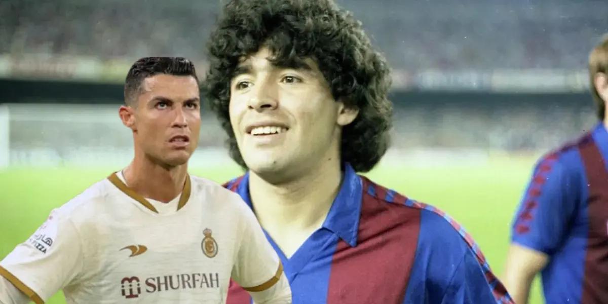 (VIDEO) Lo que llegó a decir Maradona, al escuchar a Cristiano Ronaldo llamarse el mejor de la historia