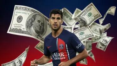 Los millones que tuvo que dejar Asensio en PSG, para llegar al Aston Villa