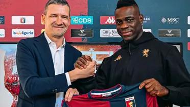 Mario Balotelli se va del Génova, lo que vale es una ganga para cualquier otro club de Europa
