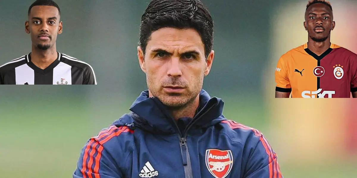 Las 4 opciones que tiene el Arsenal para comprar a un centro delantero