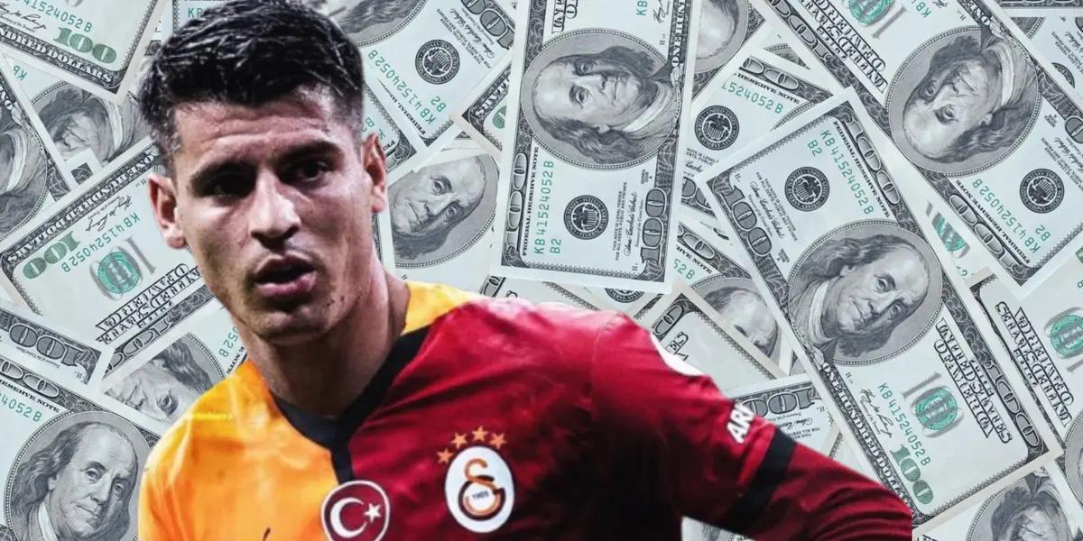 Por eso dejó al AC Milan, los millones que Morata cobra en Turquía con Galatasaray