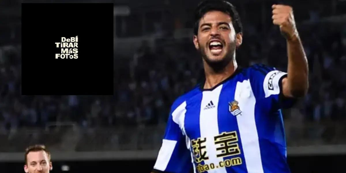 La Real Sociedad se acuerda de Carlos Vela con trend de TikTok