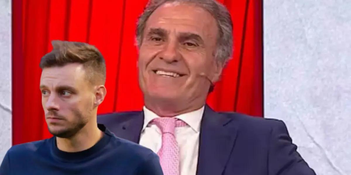 (VIDEO) Las risas no le faltaron, la reacción de Óscar Ruggeri al escuchar a Anselmi hablar de estadísticas