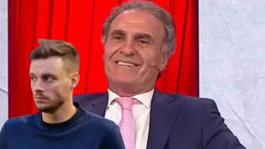 (VIDEO) Las risas no le faltaron, la reacción de Óscar Ruggeri al escuchar a Anselmi hablar de estadísticas