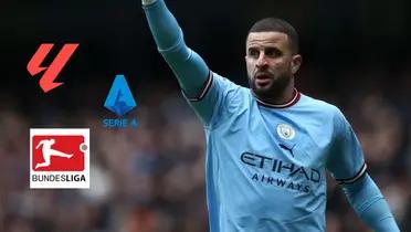 Los equipos a los que podría ir Kyle Walker, tras querer salir del Manchester City