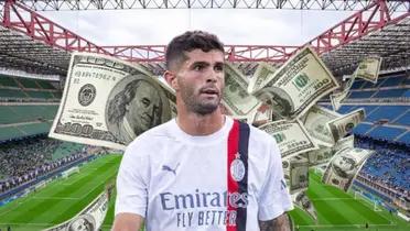 Después de la temporada de Pulisic con el Milan, los millones que hoy vale el norteamericano